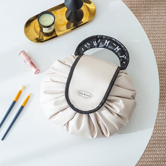 360° Drawstring Makeup & Cosmetic Organizer Bag