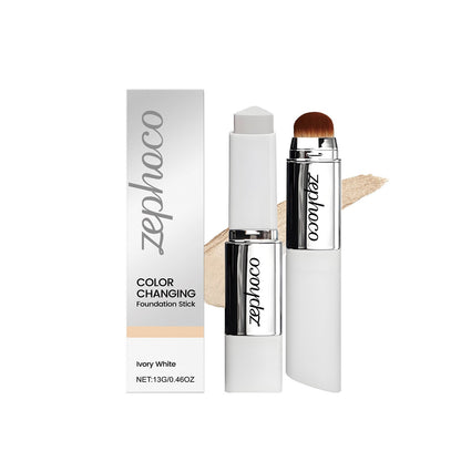 Zepnaco Color Changing Foundation Stick (With Brush)