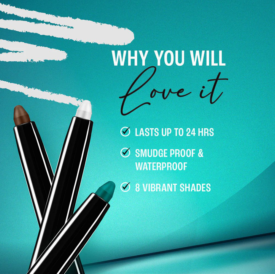 Lakme Eyeconic Kajal- Deep Black