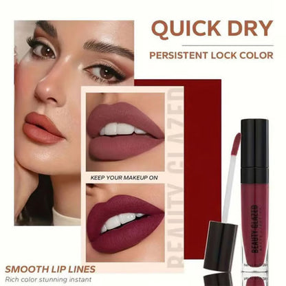Beauty Glazed Matte Lipstick 8g - 109 Nude Rose