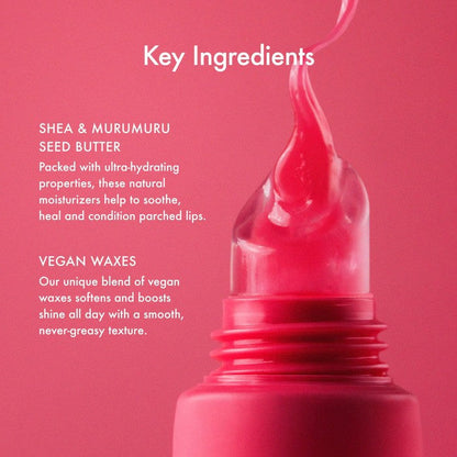 Summer Fridays Lip Butter Balm Treatment for Hydration + Nourishing Shine( Pink Guava)