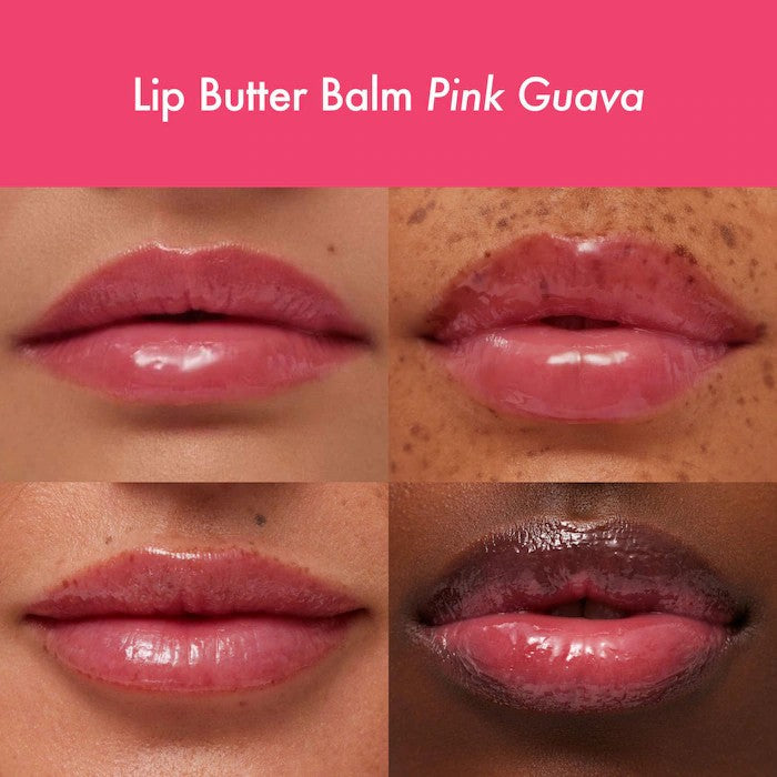 Summer Fridays Lip Butter Balm Treatment for Hydration + Nourishing Shine( Pink Guava)