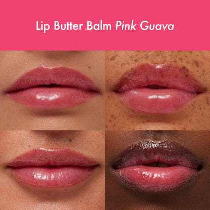 Summer Fridays Lip Butter Balm Treatment for Hydration + Nourishing Shine( Pink Guava)